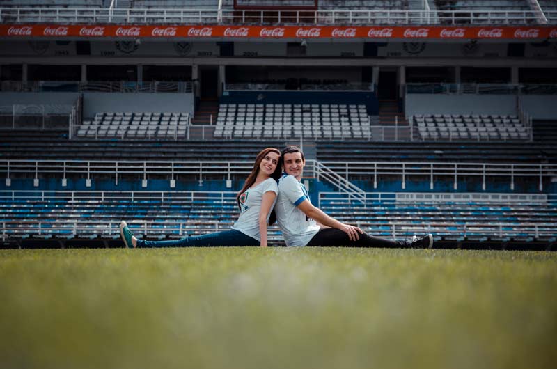 Novios en Velez Sarsfield